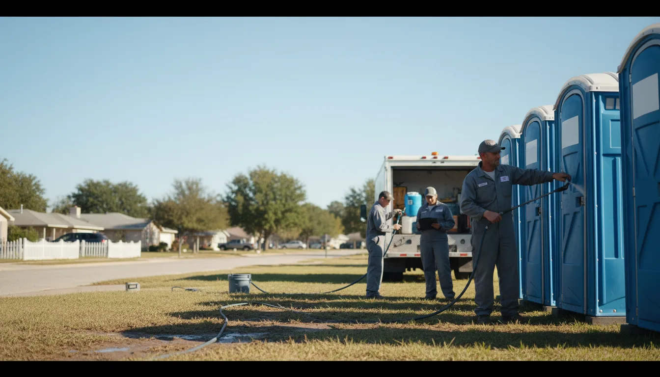 Long-Term Portable Toilet Rental in Ellsworth, IL near me